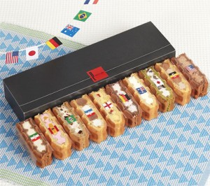 世界のワッフルを食べ尽くせ!エール・エル「ワールド ワッフル コレクション」10ヵ国イメージのワッフル登場!
