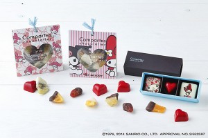 “スカルずきん”のマイメロディ！コンパーテス ショコラティエがコラボ商品新発売