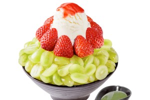 新感覚かき氷 ソルビン「マスカットいちごソルビン」期間限定・数量限定発売