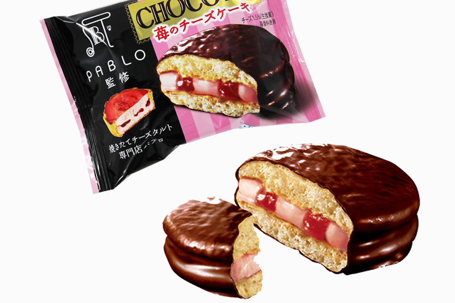 ロッテ×パブロ コラボ第二弾！「チョコパイ＜PABLO監修 苺のチーズケーキ＞」オンラインショップで発売中