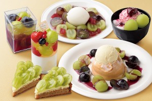 自由が丘スイーツフォレスト　シャインマスカットやピオーネスイーツ登場「山梨ぶどうスイーツ収穫祭」開催