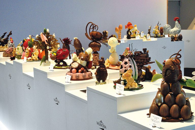 「はじめよう、ショコラ de イースター 2018」開催 パティシエ約50人の芸術的イースターエッグが勢揃い