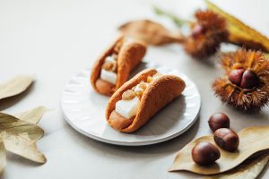 新食感生どら焼き専門店DOU　秋の新フレーバー「栗の生どら焼き」新発売