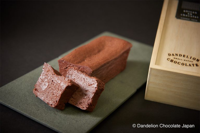 ダンデライオン・チョコレート インド産のカカオ豆を使用したオリジナルガトーショコラを販売開始