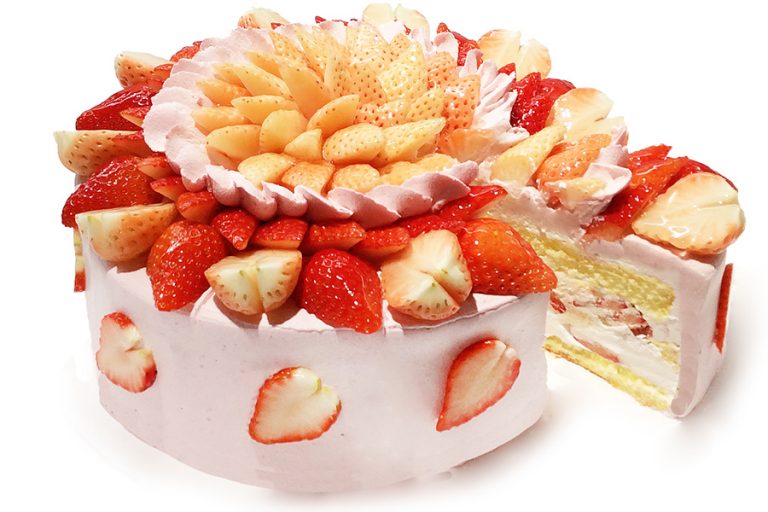 毎月22日は「ショートケーキの日」！カフェコムサから”白いちご”を使用した限定ケーキが登場