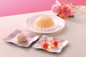 “清水白桃”を使用した和菓子など、華やかな和菓子が大集合!宗家 源 吉兆庵の「母の日詰合せ」