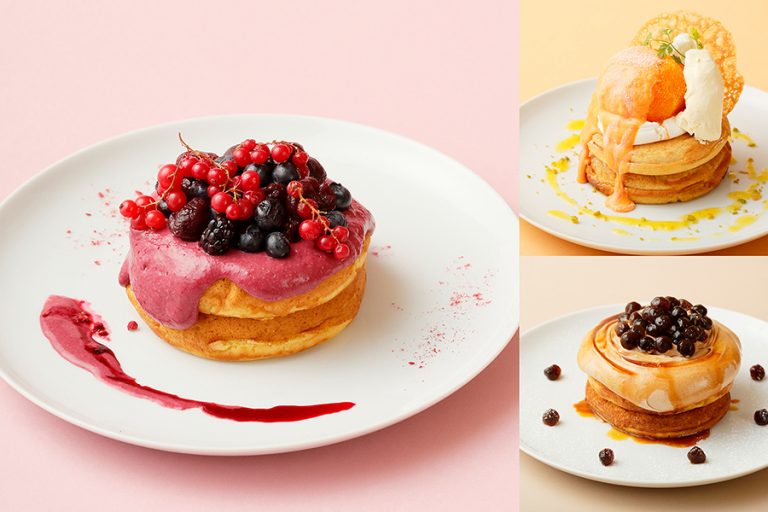 タピオカミルクティーやチェリー＆ベリー,まるごと果実のパンケーキなど新作パンケーキが一同集結!『ビブリオテーク パンケーキ祭り』スタート！