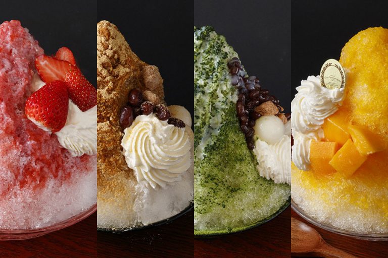 パティスリー レザネフォール　パティシエが作る特製ソース「天然氷のかき氷」期間限定発売