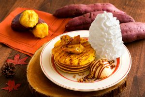 Eggs ’n Things 安納芋「スイートポテトパンケーキ」期間限定販売