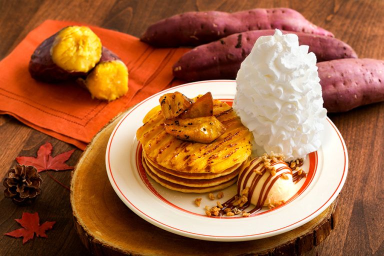 Eggs ’n Things 安納芋「スイートポテトパンケーキ」期間限定販売