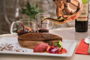 ふわふわオムレツの名店で味わう「ふわふわショコラオムレツ」 ラ・メール・プラール東京 バレンタイン限定メニュー