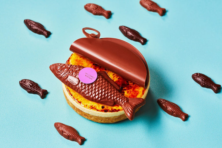 エイプリルフールに食べる魚型スイーツ「ポワソン・ダヴリル」インターコンチネンタル 東京ベイ