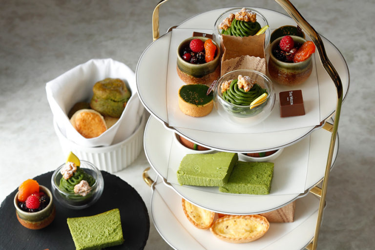 ウェスティンホテル 土日祝限定「抹茶アフタヌーンティー」開催 5/2〜