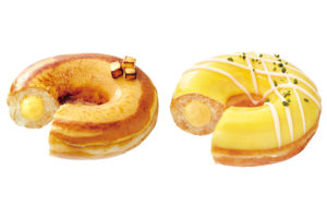 バスクチーズケーキ×ドーナツ！クリスピークリームドーナツ「バスク風 チーズケーキ」