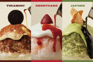 ケーキのようなかき氷「かき氷パーラー フローチェ」ルミネエスト新宿8F 期間限定オープン