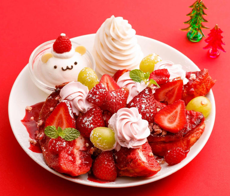 ベリーづくしの真っ赤なフレンチトースト　Ivorish「ベリークリスマス2020」