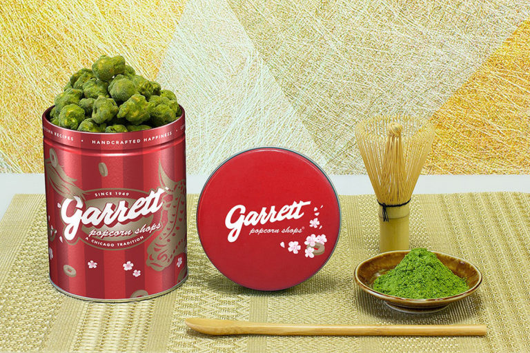 ギャレット ポップコーン 年末年始限定「抹茶トリュフ キャラメルクリスプ」& 2021年干支 ウシ柄缶