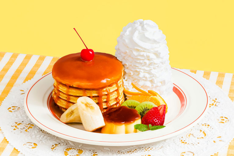 Eggs ʼn Things レトロな新メニュー「なつかしのパンケーキ・ア・ラ・モード」