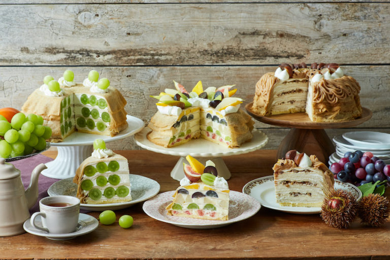 Afternoon Tea LOVE&TABLE　秋季限定ホームメイドミルクレープ