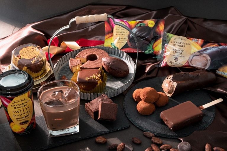 ファミマ　オリジナルのエクアドル産チョコを使用した８つの新作スイーツ