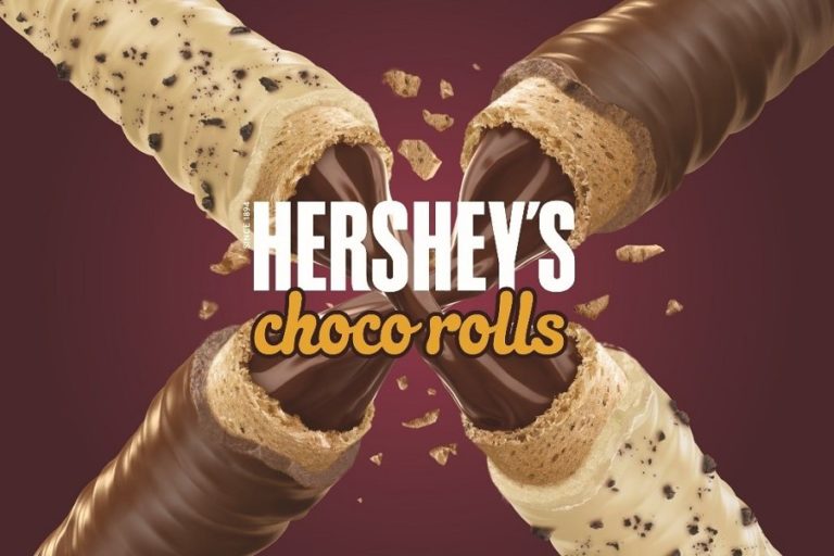 日本初上陸！HERSHEY’Sチョコロール ヘーゼルナッツクリームとクッキー＆クリーム