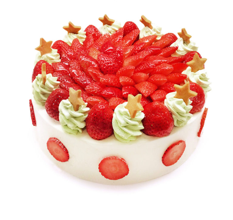 カフェコムサが華やかなフルーツたっぷりのクリスマスケーキ発売！