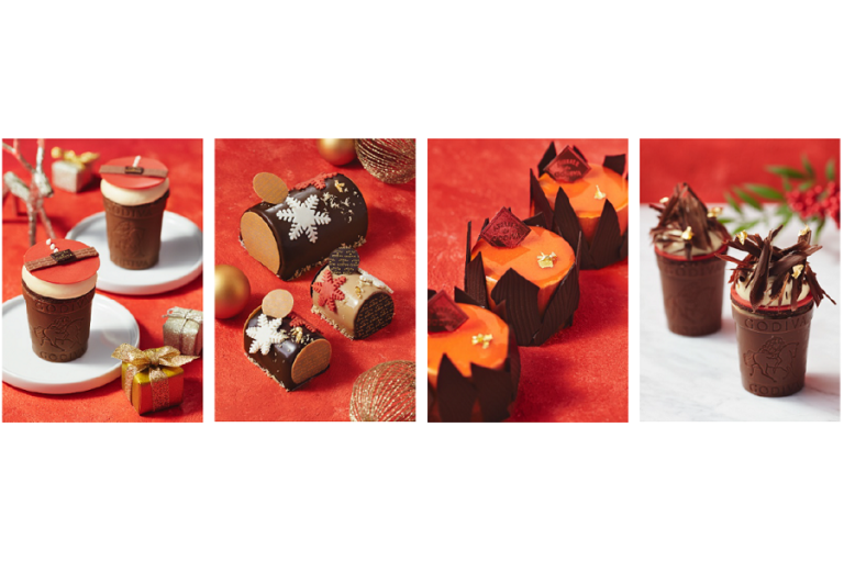 ATELIER de GODIVA　ホリデーとニューイヤーを彩る4種の新作スイーツ