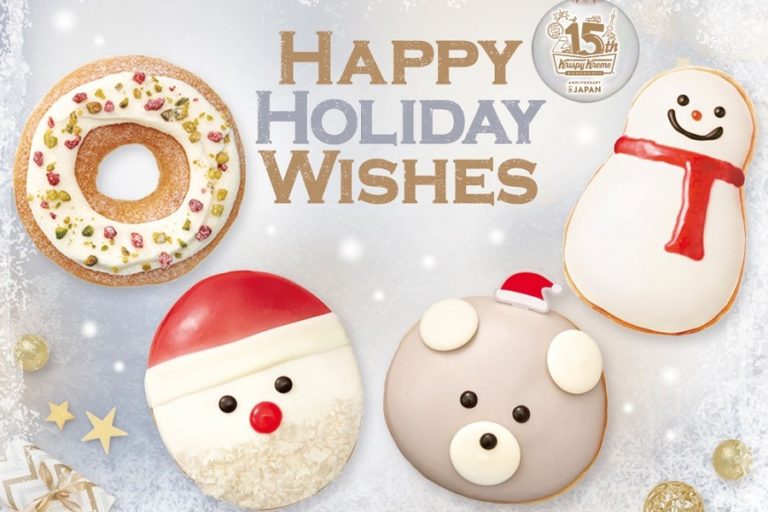 クリスピー・クリーム・ドーナツ　クリスマスの可愛い主役たちがドーナツに！