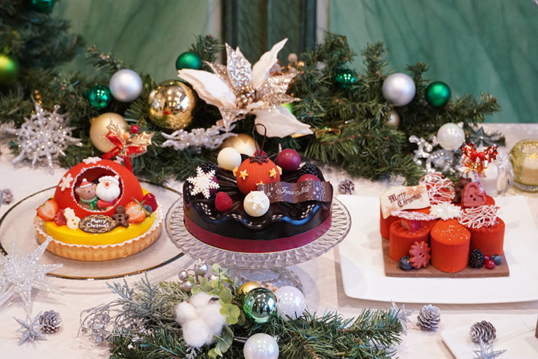 ロイヤルパークホテルのクリスマス　コンテスト入賞ケーキなど多彩なラインナップ