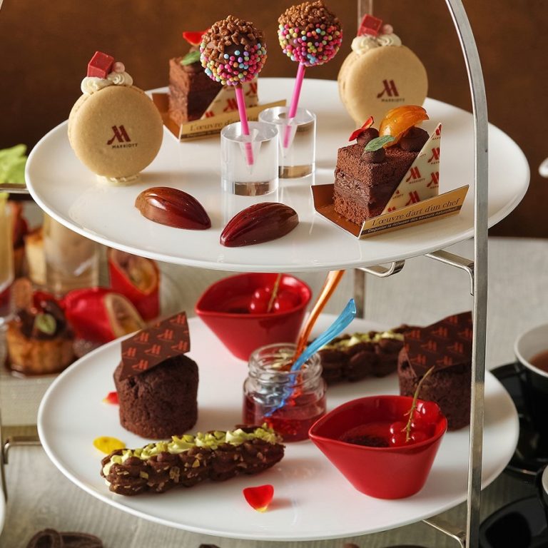 東京マリオットホテル　チョコレートのとろける甘さに浸るアフタヌーンティー　シーズナルスイーツも
