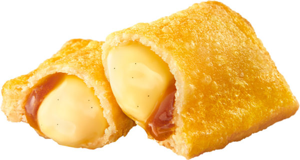 マクドナルドホットパイ新作！「カナディアン メープルカスタードパイ」　再登場ベルギーショコラパイも