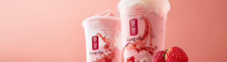 【実食レポ】Gong chaの期間限定商品で史上最大のヒット！「いちご杏仁 阿里山 ミルクティー」