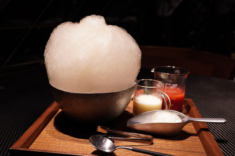 軽井沢の天然氷使用こだわりのかき氷！ひと味違う綿あめにも注目　 表参道 INTERSECT BY LEXUS