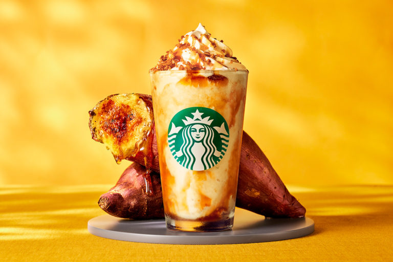 スタバ新作フラペチーノは「焼き芋ブリュレ」！香ばしさ&ホクホク素材感