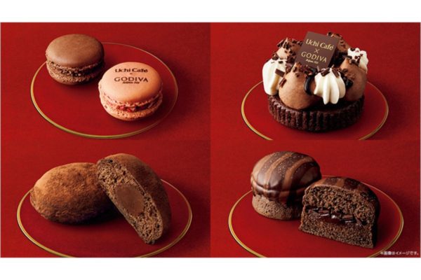 ローソン×GODIVAコラボ再び！「ショコラケーキ」や「ボンボローニ」など４品が登場