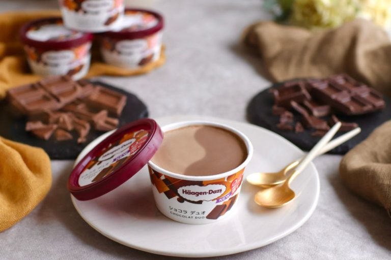 ハーゲンダッツ新作！2つの味わいを楽しめるチョコレートフレーバー ミニカップ「ショコラ デュオ」
