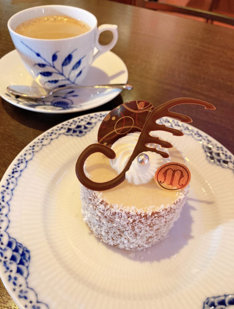 シェフのオリジナリティあふれるスイーツが絶品！甘じょっぱさがやみつきになるチョコムース