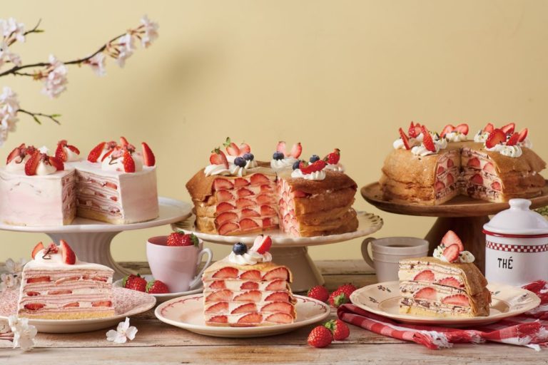 【Afternoon Tea LOVE&TABLE】ふんわり桜が香る新作ミルクレープなど限定登場