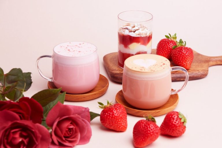 スペシャルティコーヒー専門店「猿田彦珈琲」いちご尽くしの幸せに浸れるドリンク＆スイーツ登場