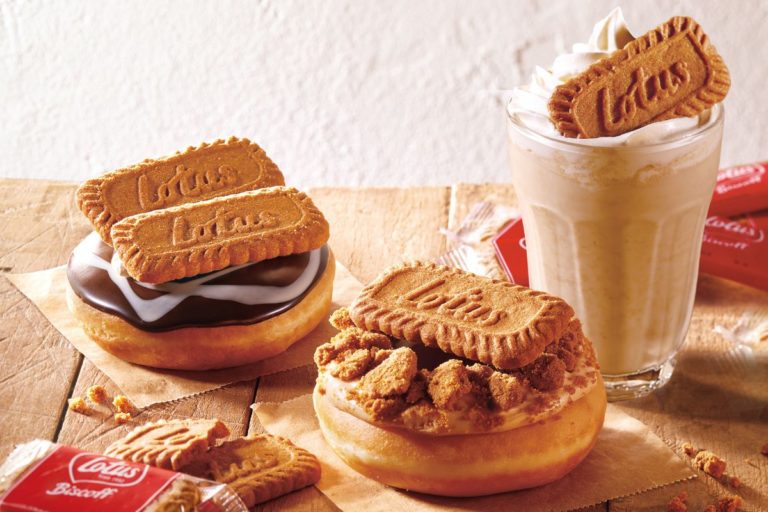 ロータスとの夢の共演が再び！『KRISPY KREME with LOTUS BISCOFF』
