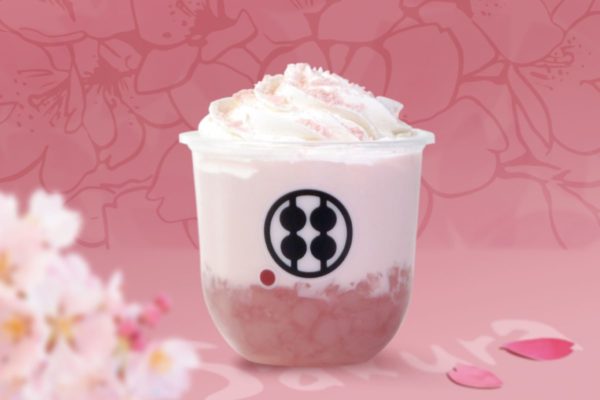 甘味処鎌倉『桜ラテわらびもちドリンク』春にしか出会えない 桜満開のときめく風味が今年も登場！
