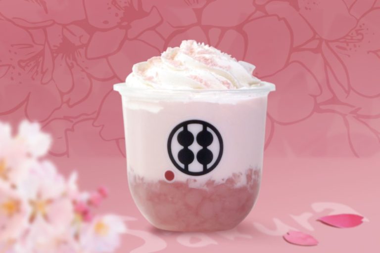 甘味処鎌倉『桜ラテわらびもちドリンク』春にしか出会えない 桜満開のときめく風味が今年も登場！