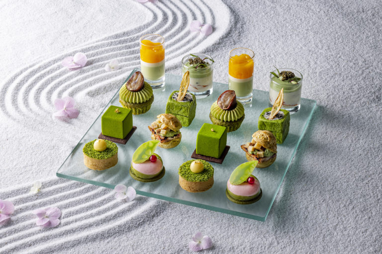 コンラッド東京　抹茶と国産の食材を組み合わせたスイーツを楽しむ「抹茶アフタヌーンティー」開催