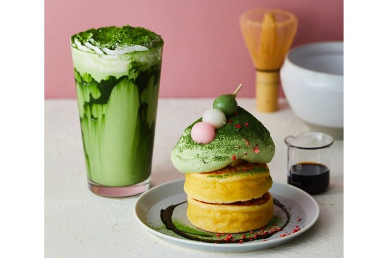新緑を思わせる愛知「西尾の抹茶」を使用した和テイストの​「抹茶ビスケットホットケーキ」新発売