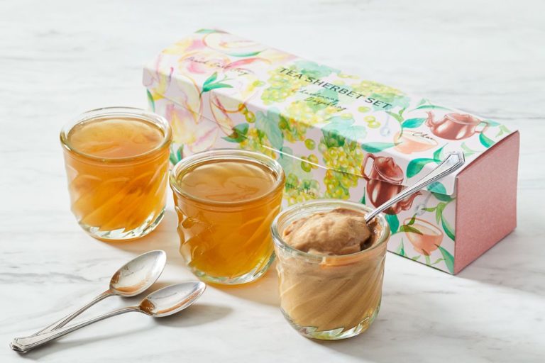 【Afternoon Tea】凍らせて楽しむシャーベットなどギフトや「苺とアールグレイのパフェ」登場