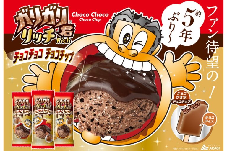 約5年ぶりに帰ってきた！！夏にチョコを冷たく・美味しく「ガリガリ君リッチチョコチョコチョコチップ」