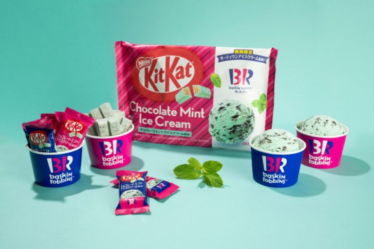 ＜キットカット×サーティワン アイスクリーム＞チョコミン党大注目！日本上陸50周年記念コラボ商品登場！