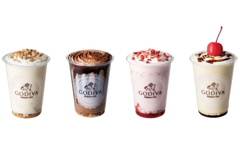 【ゴディバ】 まるで「飲むデザート」！「選ぶ・飲む・撮る」楽しみ！４種類の「デザートドリンク」新発売！