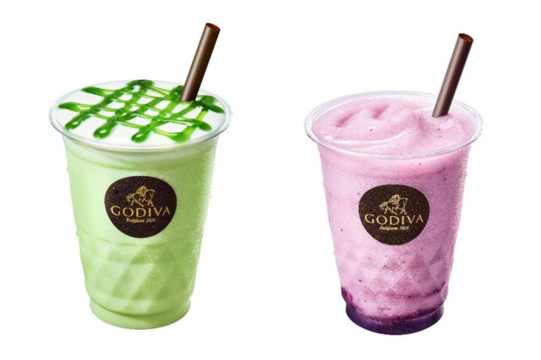 【GODIVA】「メロン ショコリキサー」「カカオフルーツジュース ブルーベリー」7月7日販売開始！