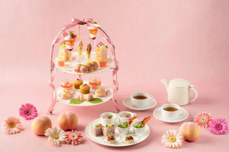 東京マリオットホテル　“カワイイピンク”であふれる「Peach PINK Afternoon Tea」